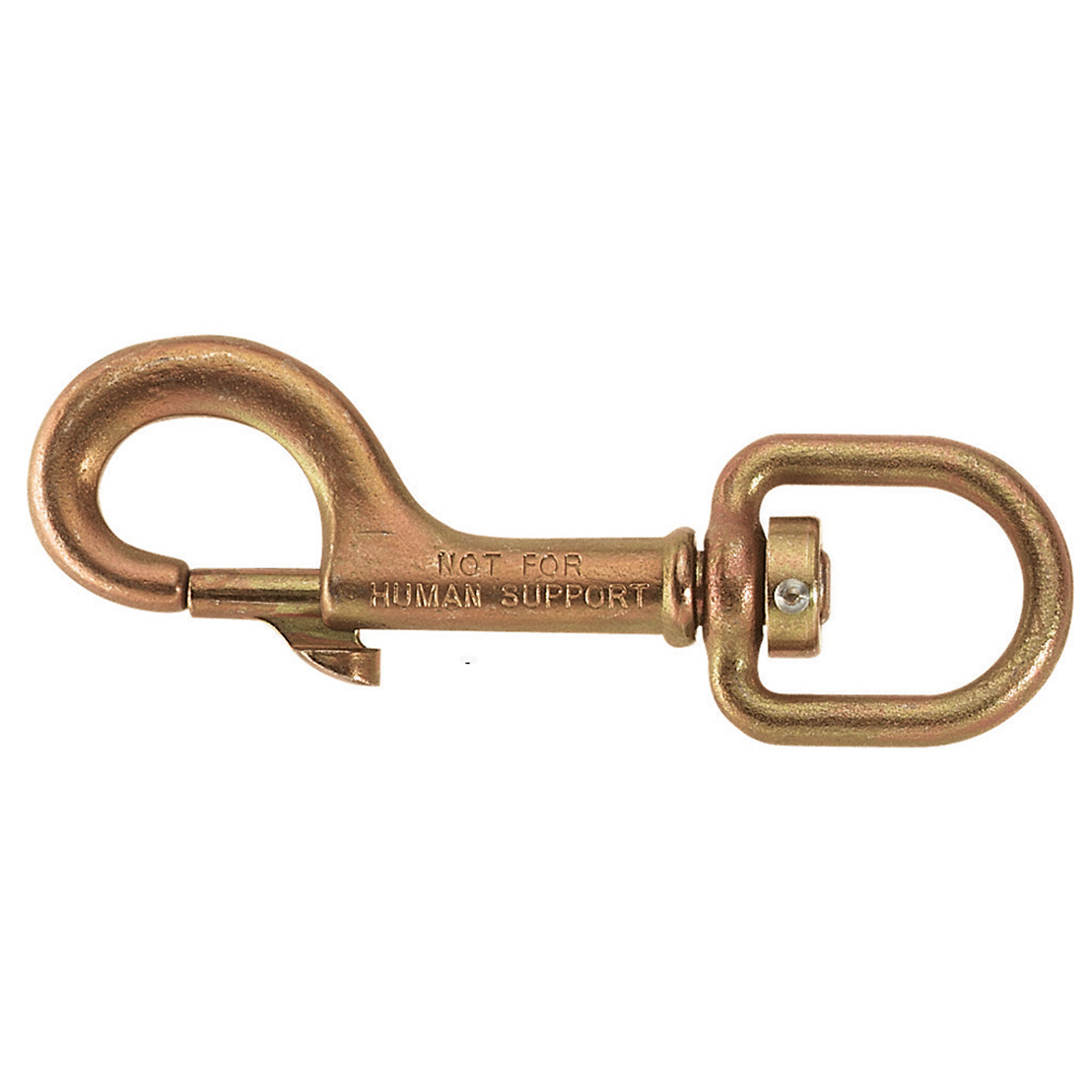 Klein Tools, Swivel Hook with Plunger Latch, Working Load Limit 750 lb, Model# 470